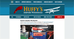Desktop Screenshot of huffyswindsocks.com
